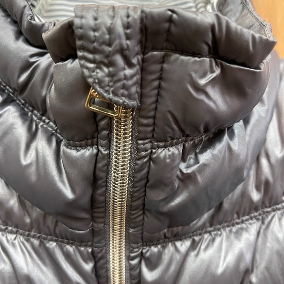 New Calvin Klein Performance Down Vest Metallic Gray Size Large Warm - Picture 4 of 9